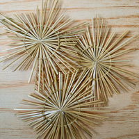 Popotillo Medium Star Ornaments Set