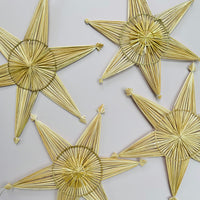 Popotillo Star Ornaments (Large)