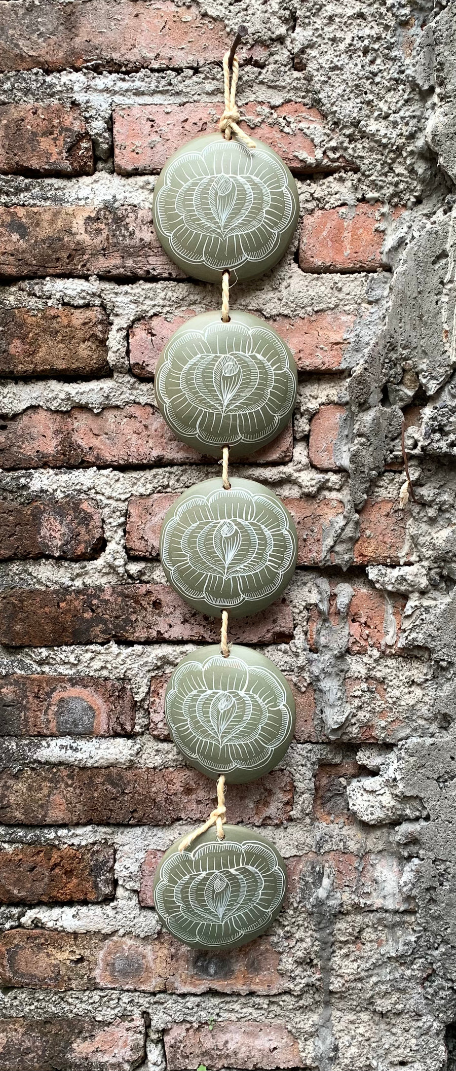 Clay Wall Art (large discs)