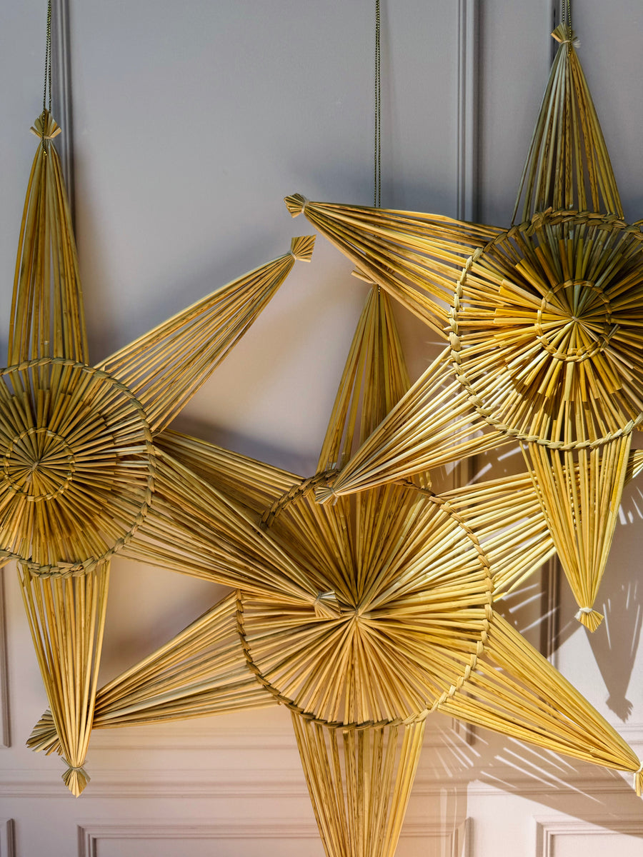 Popotillo Large Star Ornaments