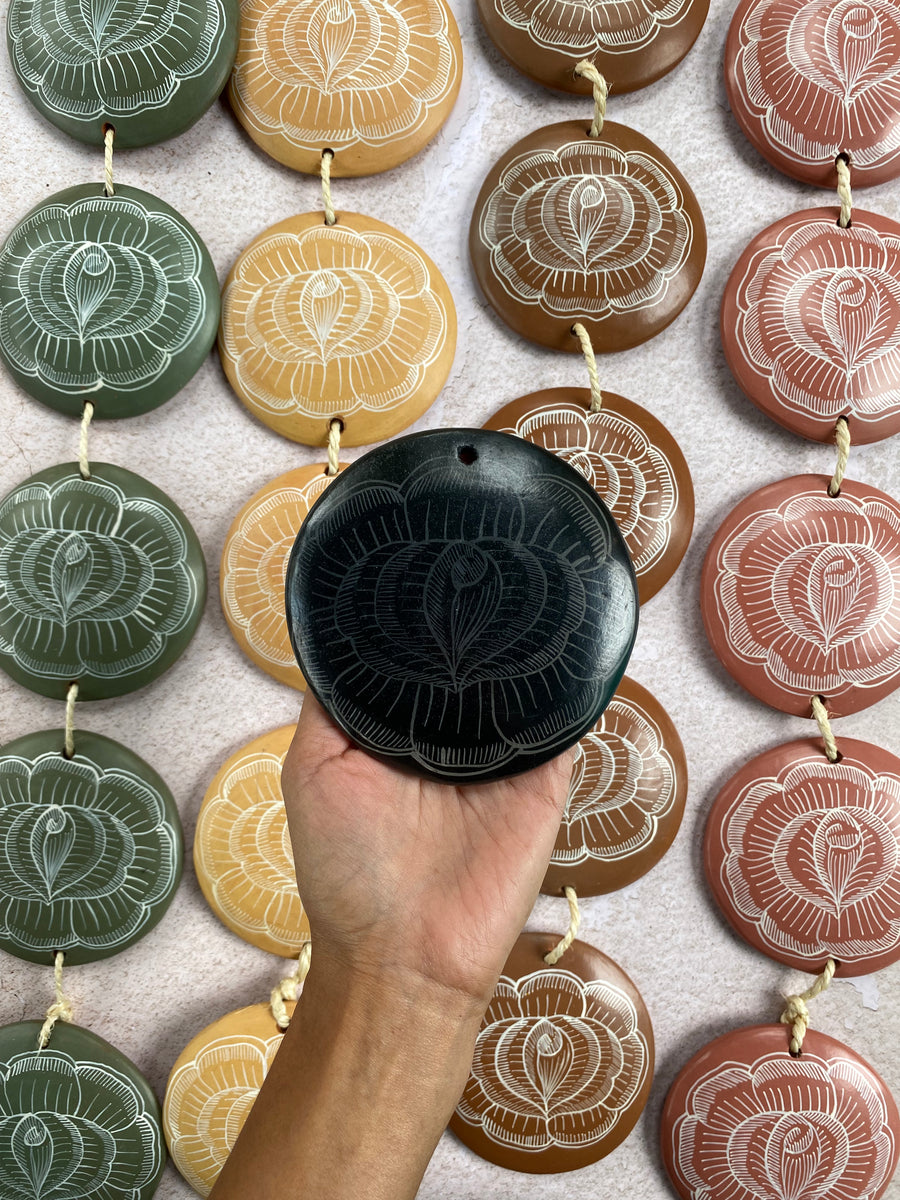 Clay Wall Art (large discs)