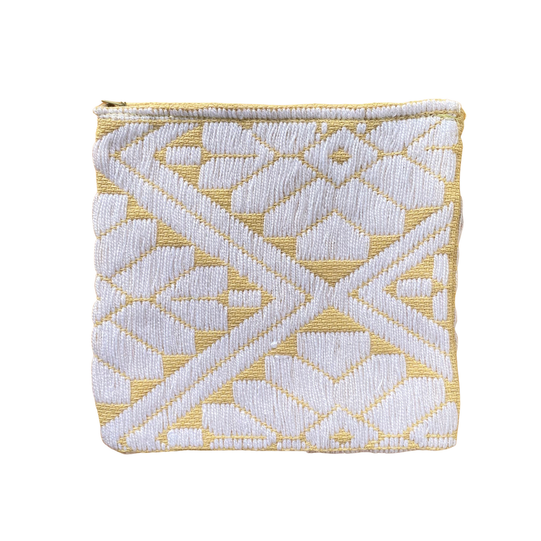 embroidered multipurpose pouch (large flowers)