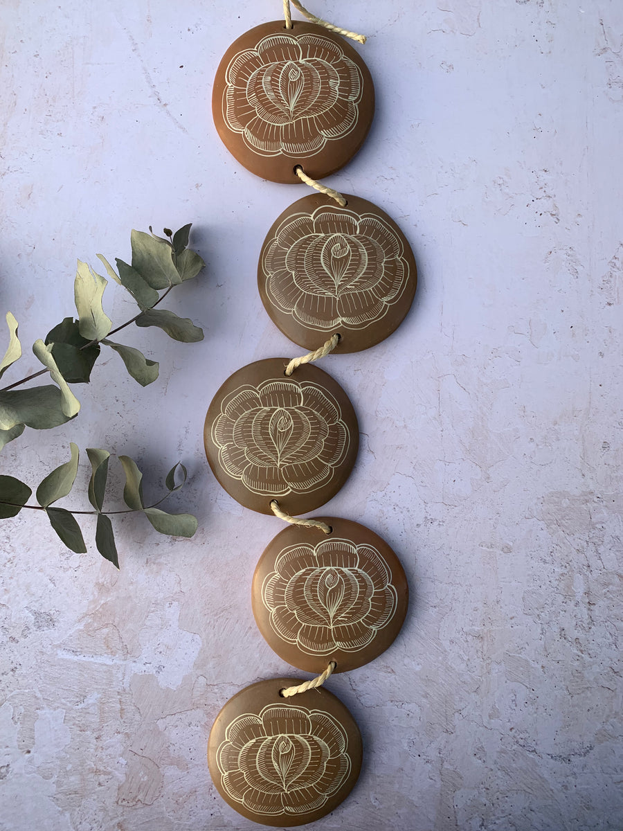 Clay Wall Art (large discs)