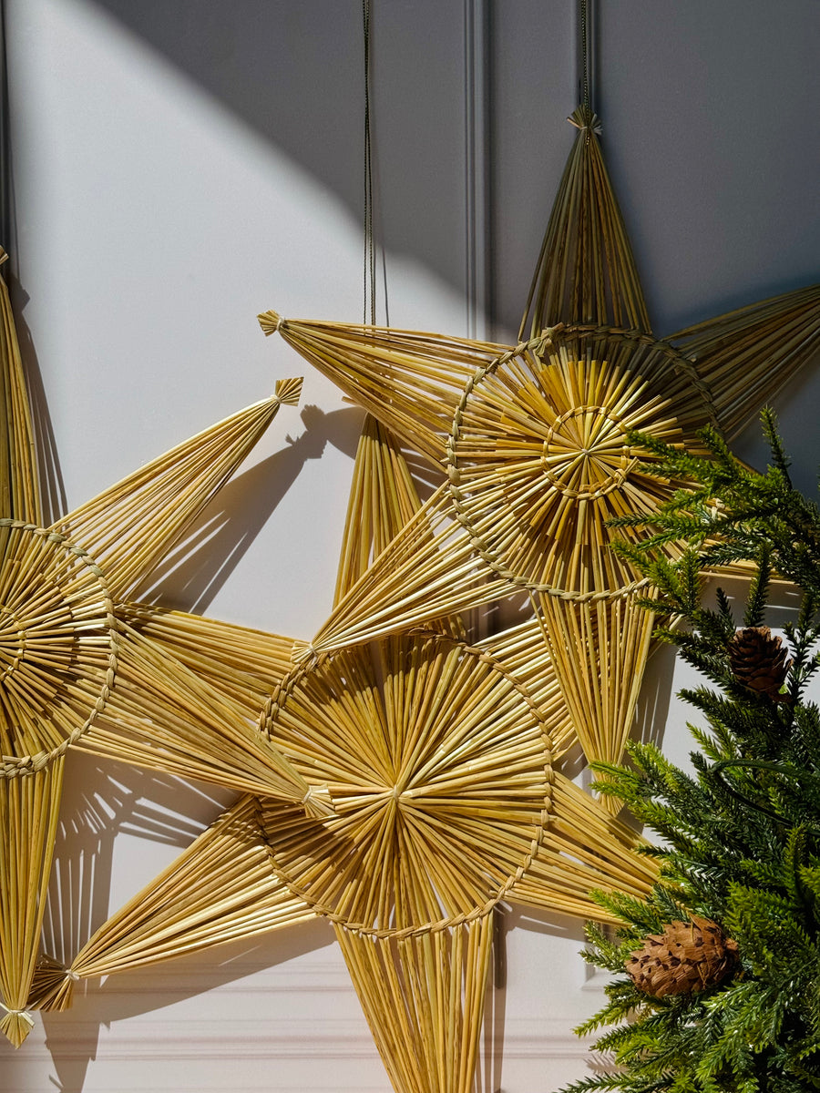 Popotillo Large Star Ornaments