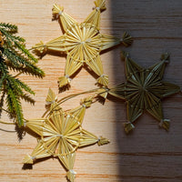 Popotillo Small Star Ornaments [sets of 3]