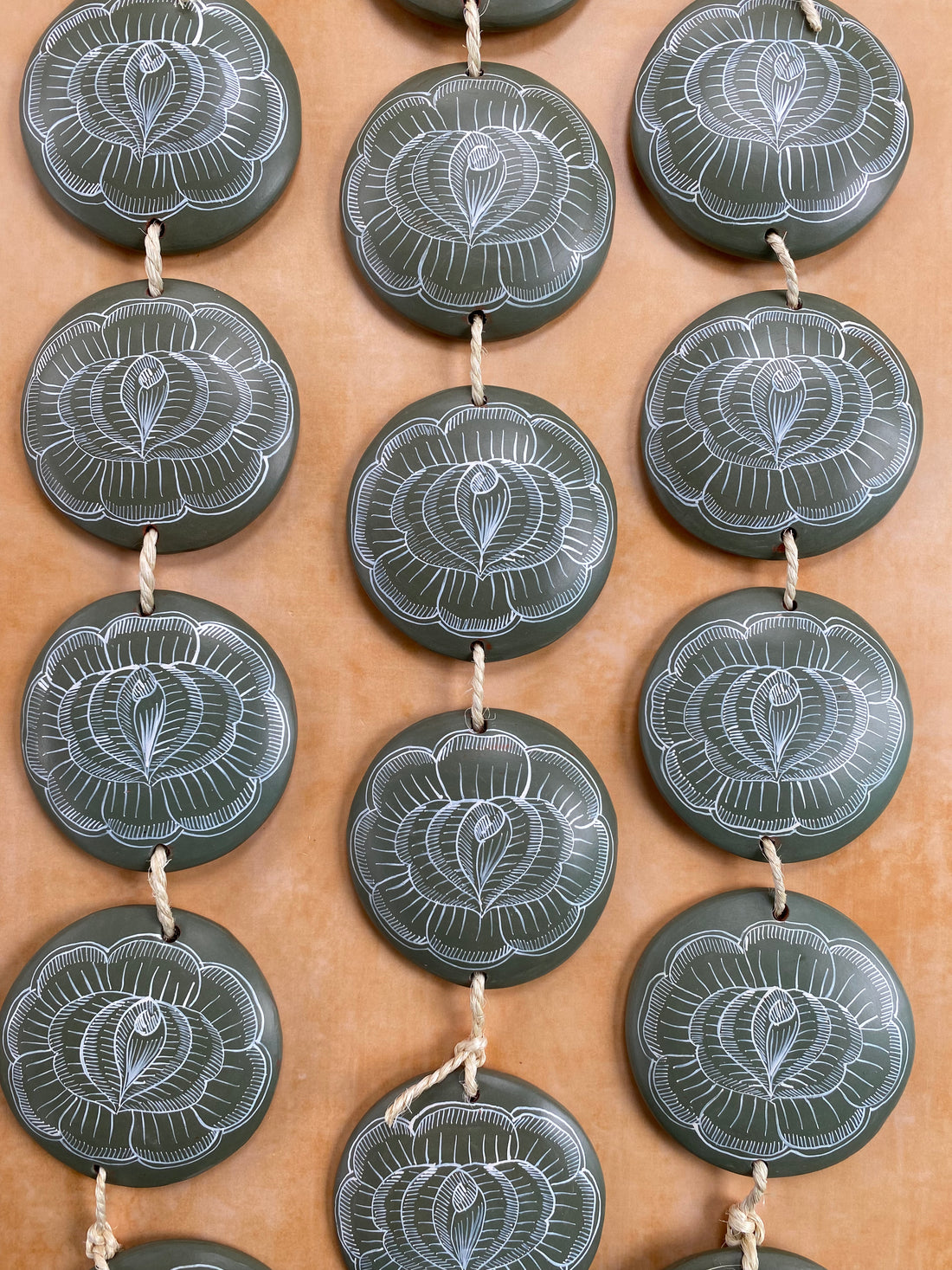 Clay Wall Art (large discs)