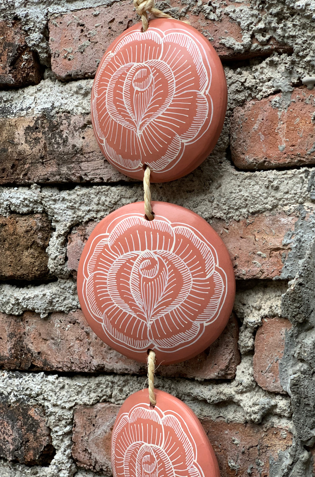 Clay Wall Art (large discs)