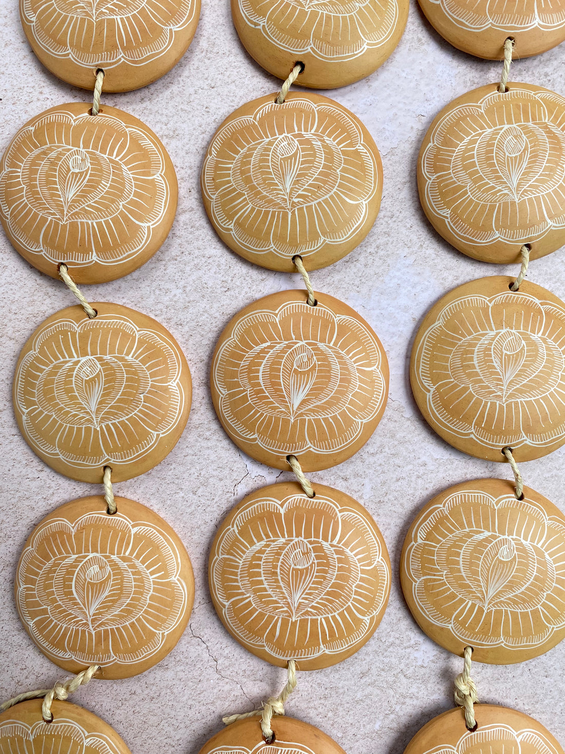Clay Wall Art (large discs)