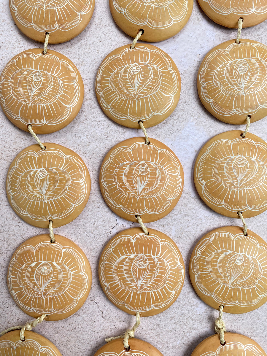 Clay Wall Art (large discs)