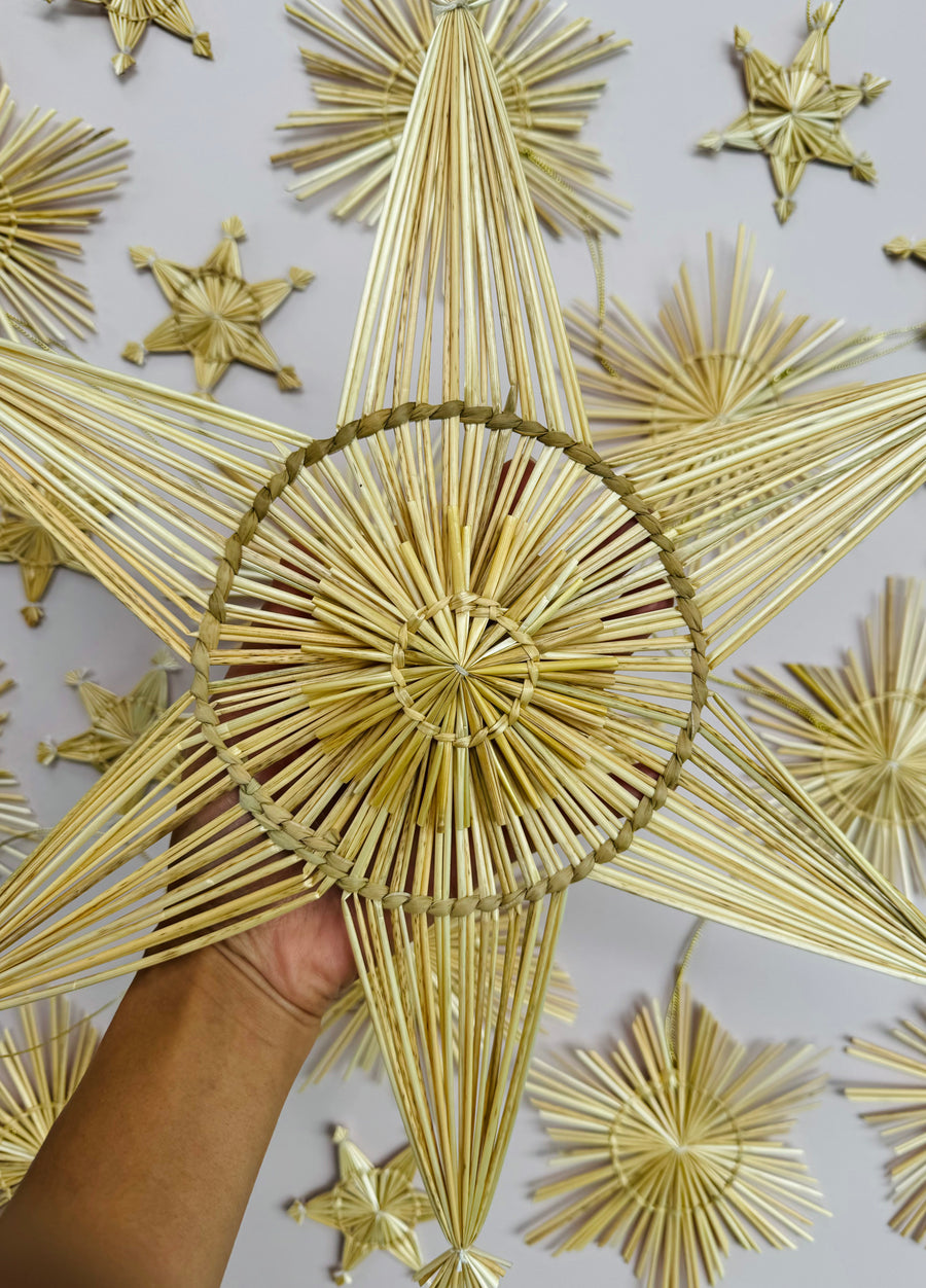 Popotillo Large Star Ornaments