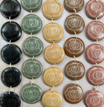 Clay Wall Art (large discs)