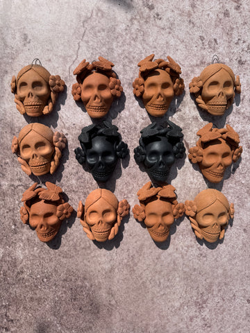 la señora calavera wall hanging