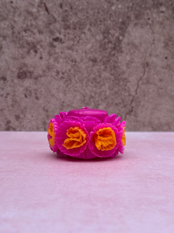 Flor de Recuerdo Candle