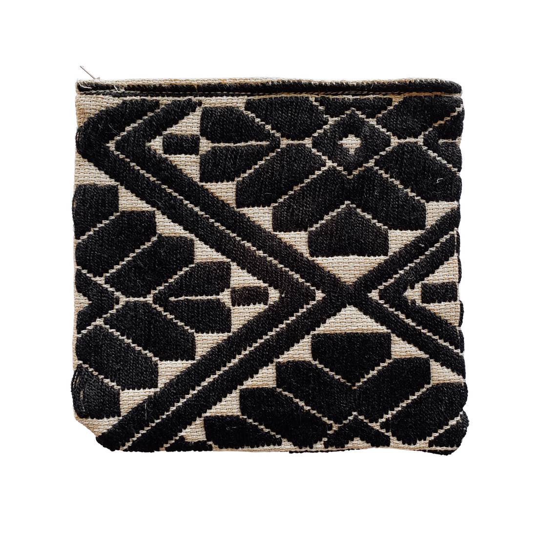 embroidered multipurpose pouch (large flowers)
